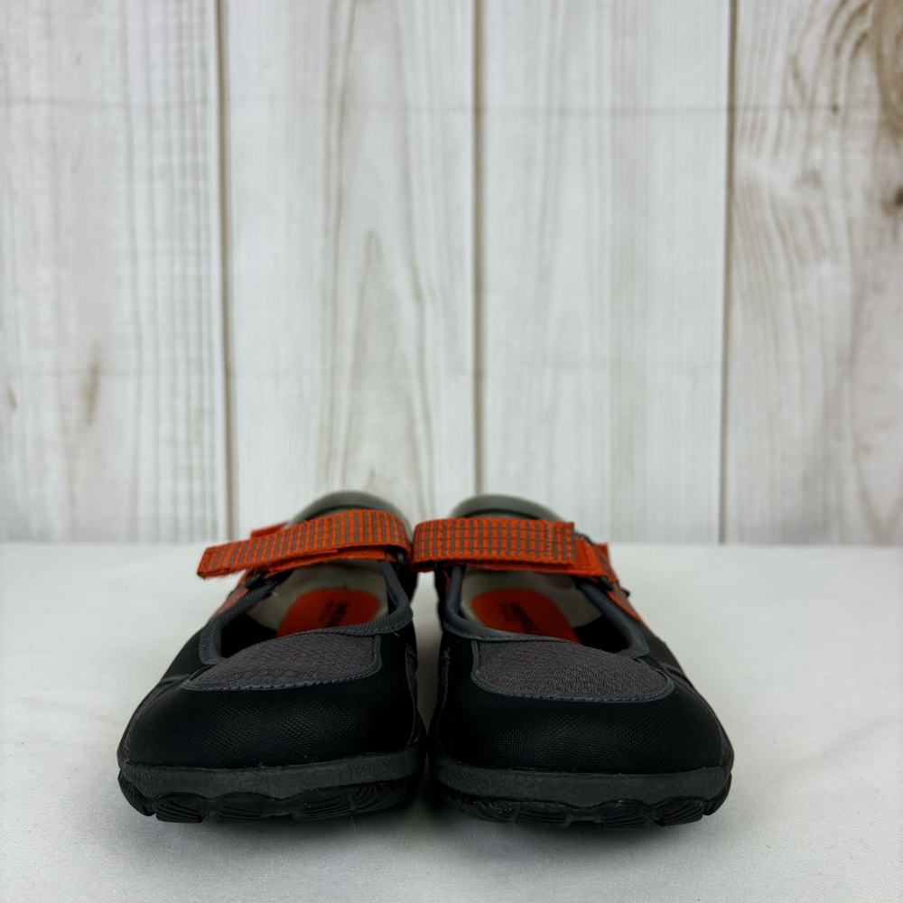 Merrell River Glove Shoes Mary Jane Flats Water Resistant Gray Orange Size 5 - Picture 8 of 14